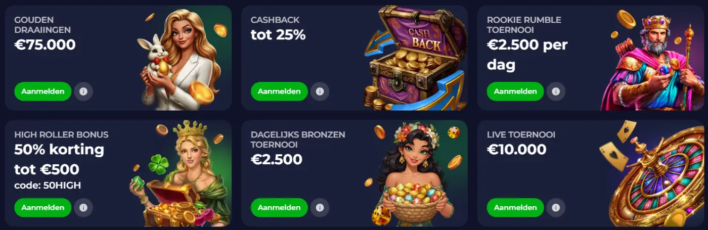 B7Casino Promoties